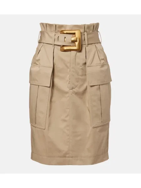 Fustă Balmain bej
