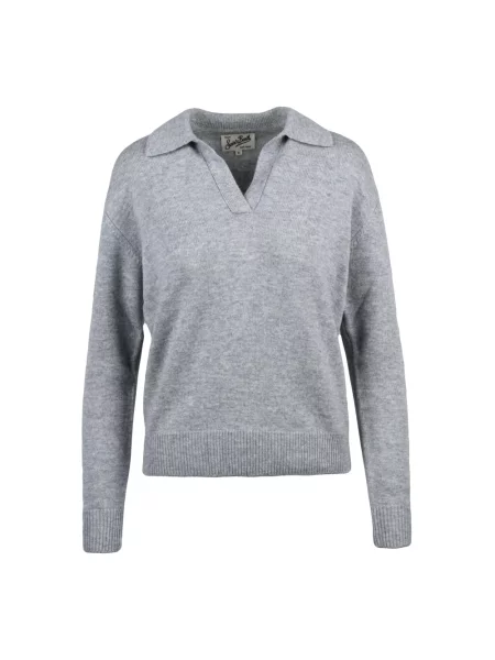 Sweter Mc2 Saint Barth szary