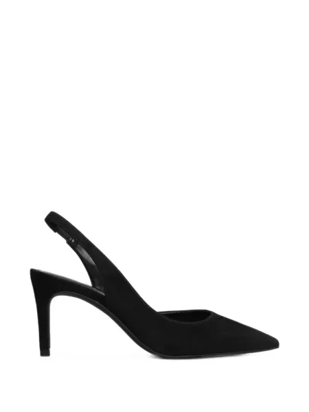 Pantofi cu toc Michael Kors slingback negru