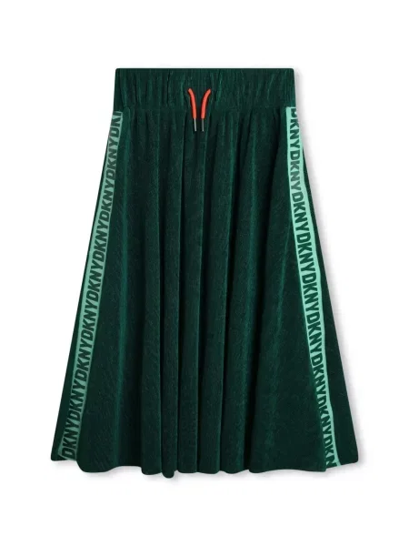 Spódnica midi dziecięca Dkny zielona