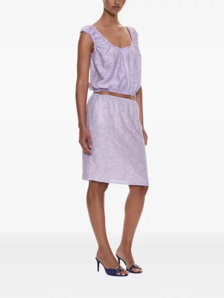 Top Christopher Esber din jacard violet