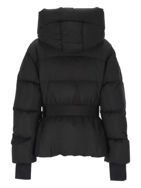 Geacă Moncler Grenoble cu glugă negru