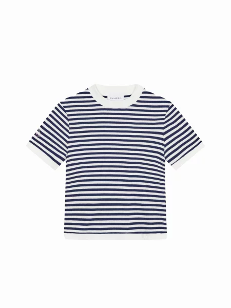 OH APRIL Tricou Nuala negru alb
