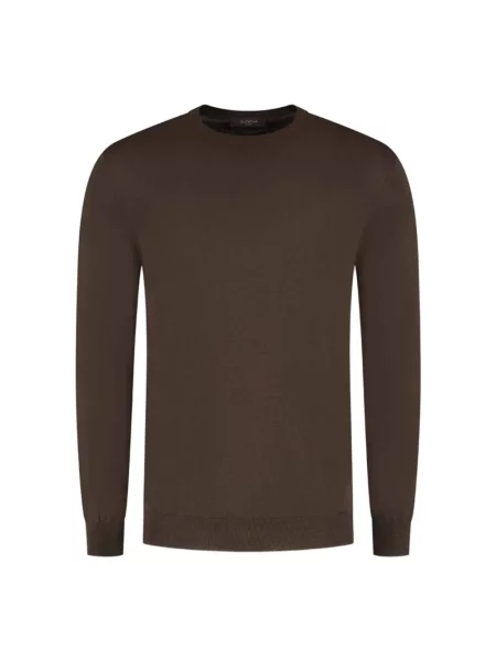 Sweter Zanone brązowy