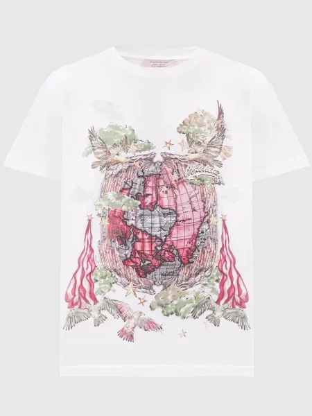 Футболка Dream World Off-white біла