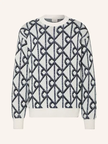 Calvin Klein Sweter weiss czarny