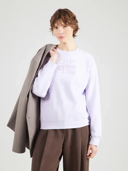 Calvin Klein Jeans Bluză Roz violet