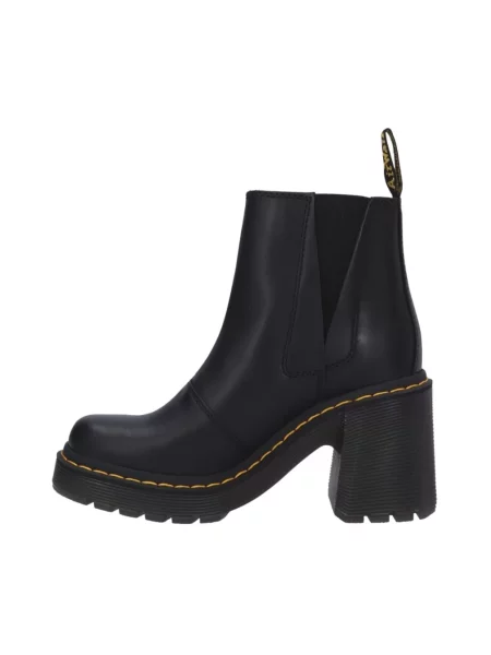 Sztyblety Dr. Martens skórzane dzwony czarne