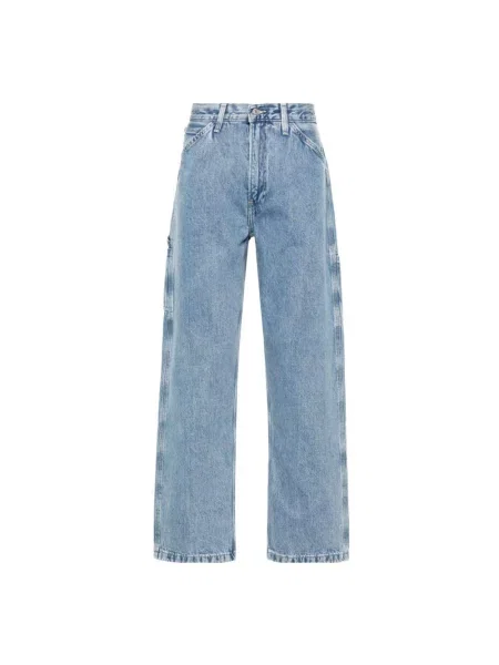 Szerokie jeansy Levi's niebieskie