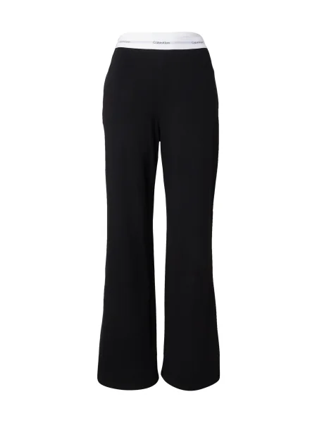 Calvin Klein Pantaloni de pijama negru alb