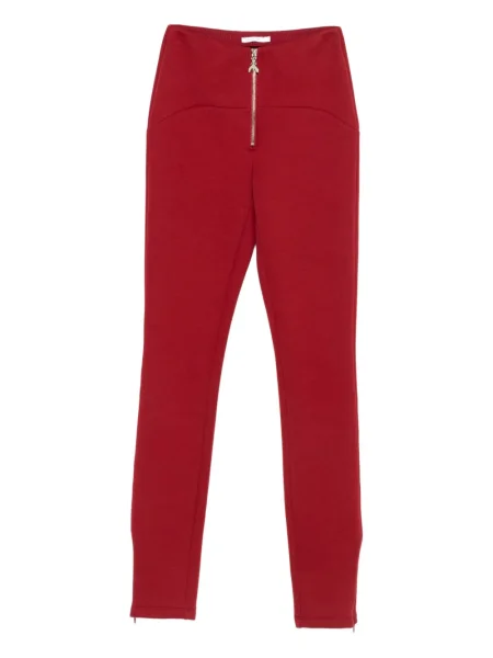 Spodnie Patrizia Pepe czerwone