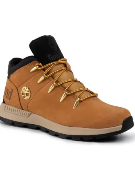 TIMBERLAND Fűzős csizma Euro Sprint Trekker világosbarna barna