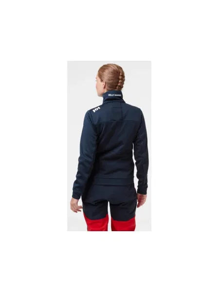 Dámska plachetnicová mikina Helly Hansen W Crew Fleece navy tmavo modrá