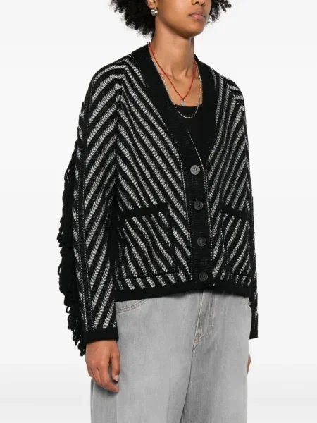 Cardigan Golden Goose de lână negru
