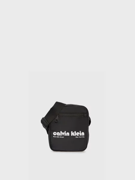 Графічний сумка Calvin Klein чорна