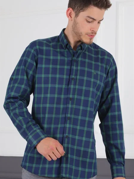 Риза Dewberry синьо