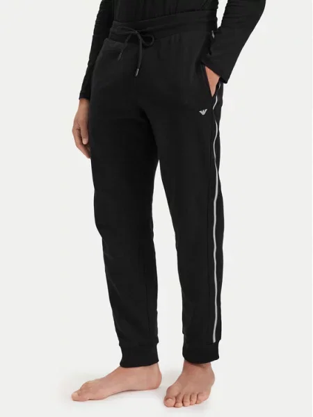 Teplákové kalhoty Emporio Armani Underwear černé