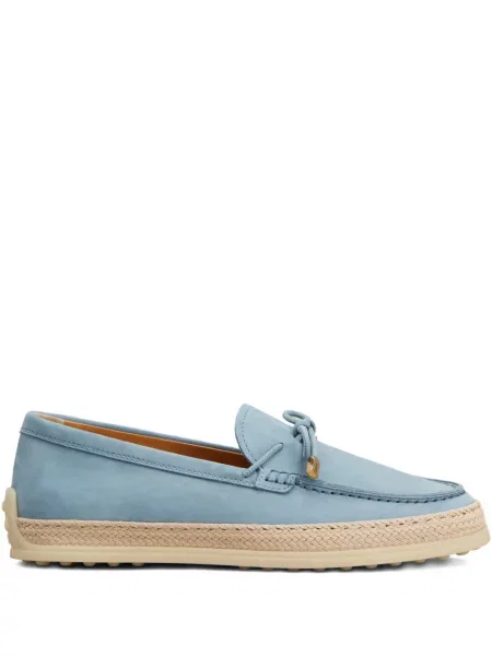 Pletené loafers Tod's modré
