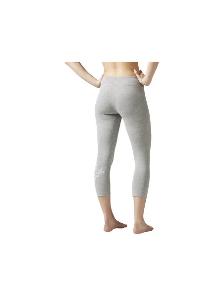Legíny Reebok Sport sivá