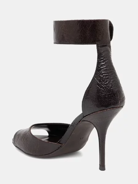 Jeffrey Campbell sandale de piele LA-VIDA maro