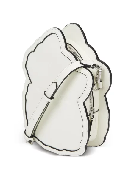 Geanta crossbody Karl Lagerfeld alb
