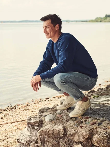 Jachetă-cămașă Fruit Of The Loom albastru