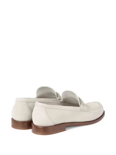 Pantofi loafer Brunello Cucinelli din piele de căprioară