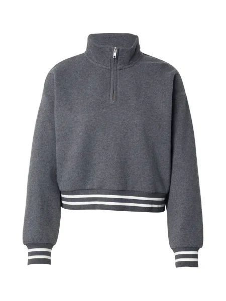 LEVI'S ® Mikina Everyday Quarter Sweatshirt šedý melír bílá