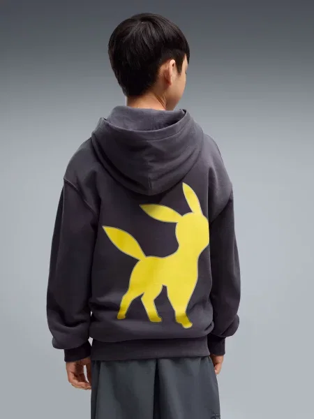 Детское худи Puma серое