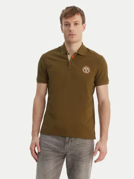Napapijri Polo majica E-Clanis zelena
