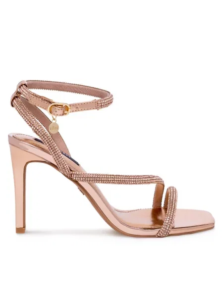 Nine West Sandály zlatá