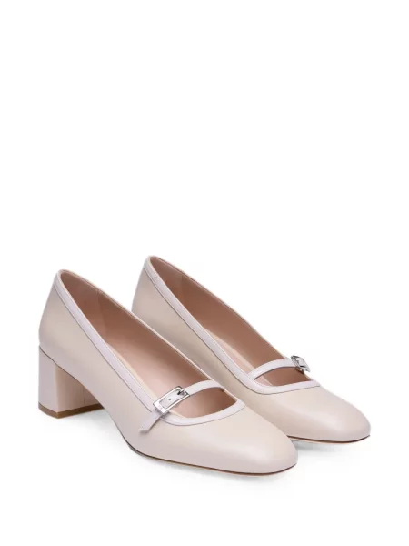 Pantofi cu toc Stuart Weitzman cu cataramă cu bretele