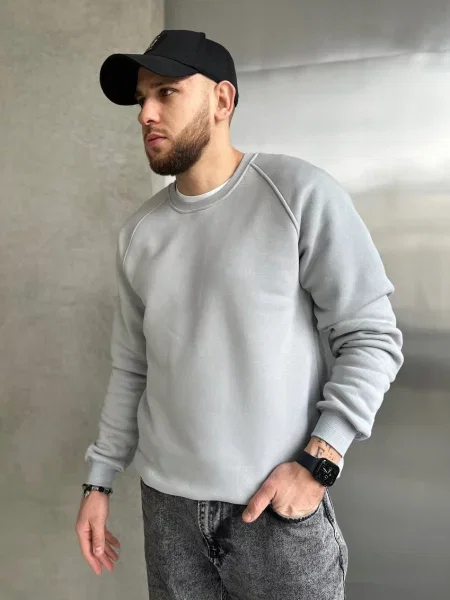 Світшот Umon бавовна/еластан сірий