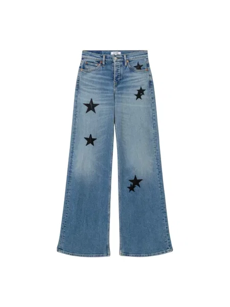 Jeansy Re/done niebieskie