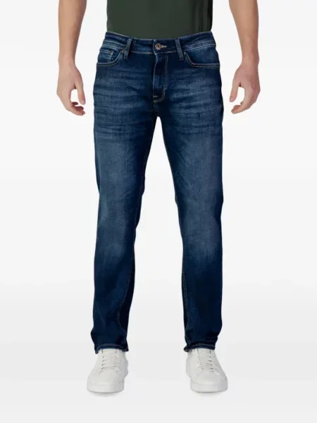 Jeansy straight leg R.d.d. By Jack Jones niebieskie