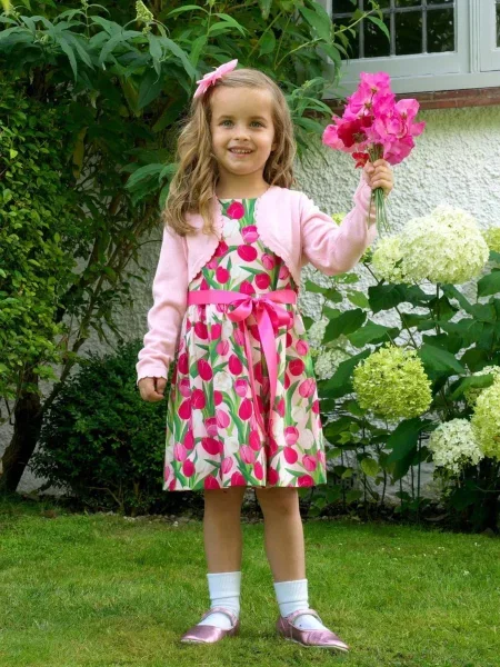 Дитячий Кардиган Rachel Riley рожевий