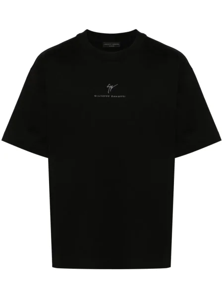 Tricou Giuseppe Zanotti cu imagine negru