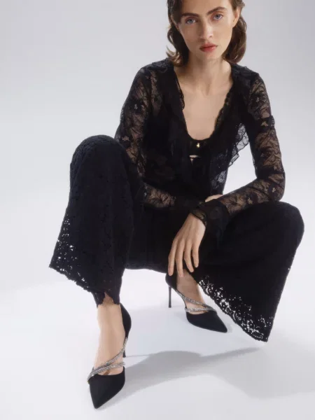 Туфли Reserved с ремешками черные