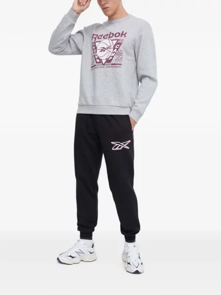 Hanorac Reebok cu imagine gri