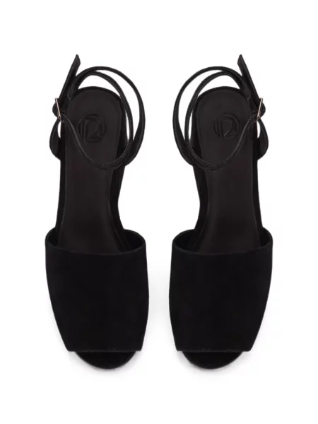 Sandale 12 Storeez cu platformă negru