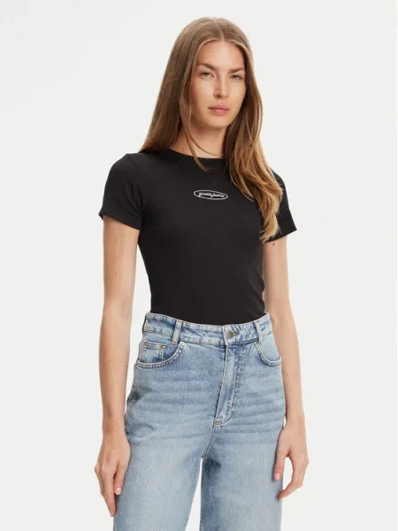 Tričko Guess Jeans čierna