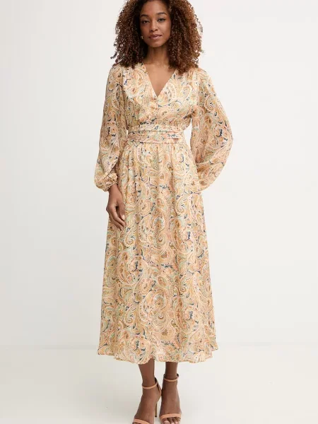 Morgan sukienka pomarańczowa