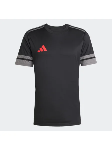 ADIDAS PERFORMANCE Tehnička sportska majica Squadra siva / vatreno crvena crna