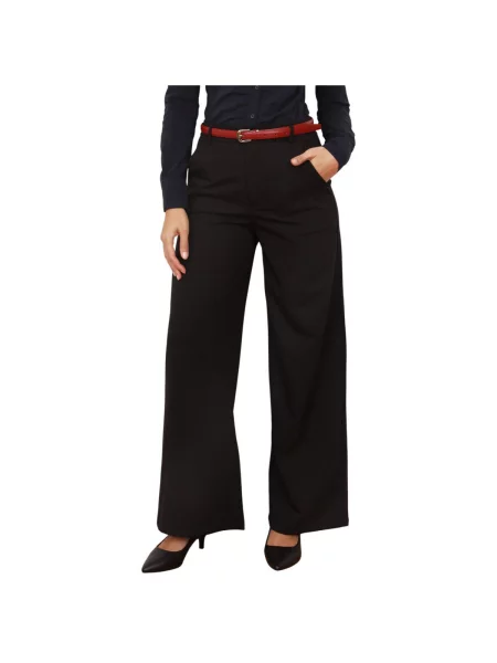 Hlače La Modeuse crna