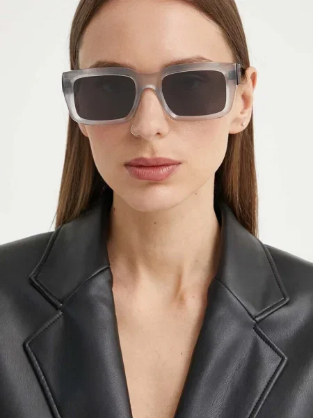 Off-White Ochelari de soare Gri alb