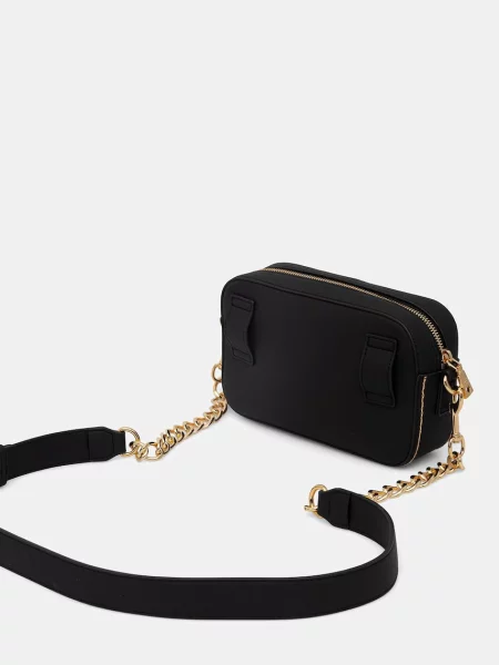 Кожаная сумка через плечо Love Moschino