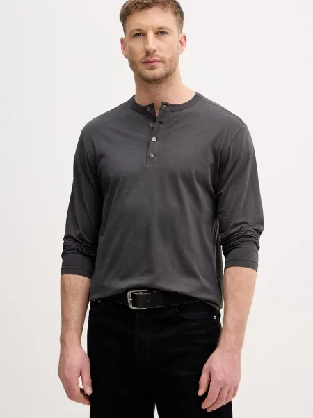 Sisley polo majica siva