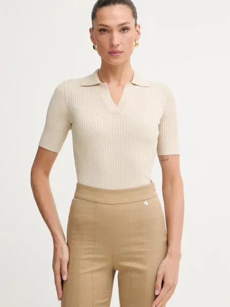 Fracomina polo beżowa