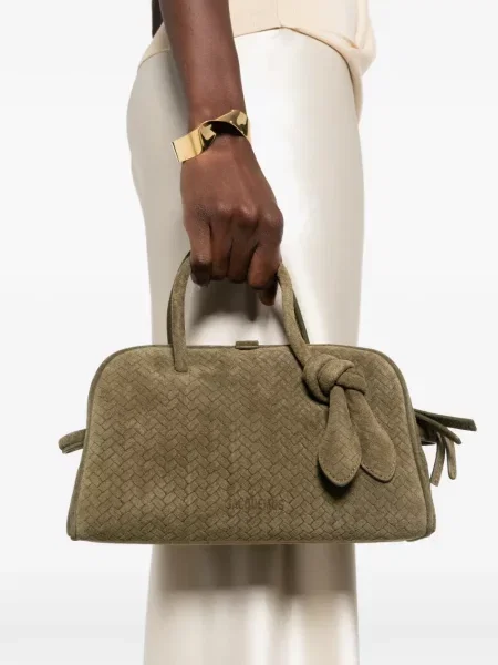 Geantă Jacquemus verde