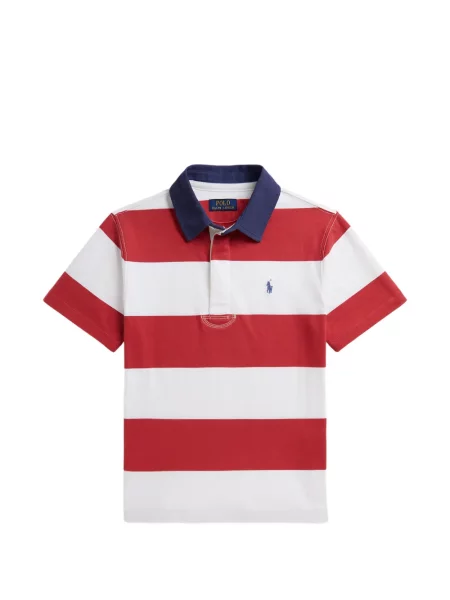 Koszulka polo dziecięca Polo Ralph Lauren biała